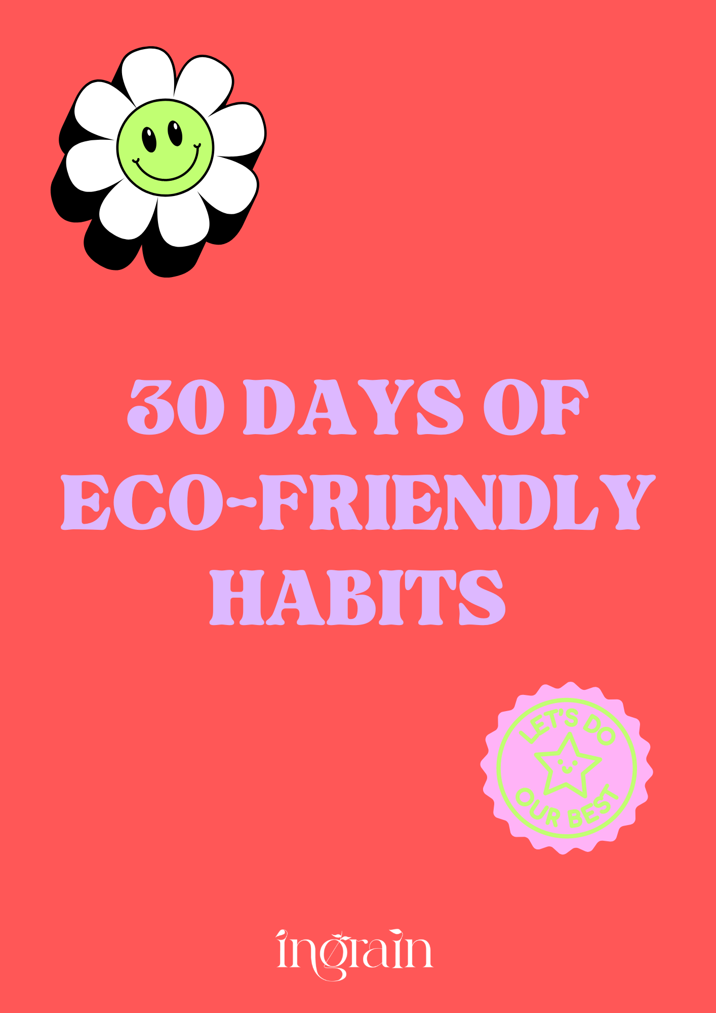 30 Days of Sustainable Habits